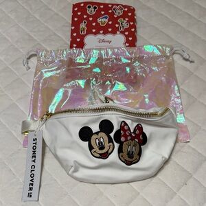 Stoney Clover Lane White Disney Character Pouch
